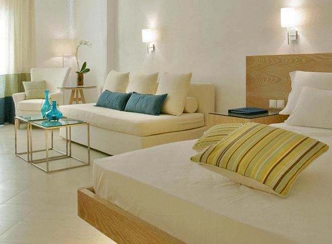 Petasos Beach Resort & Spa - Small Luxury Hotels Of The World Platys Gialos  Bilik gambar