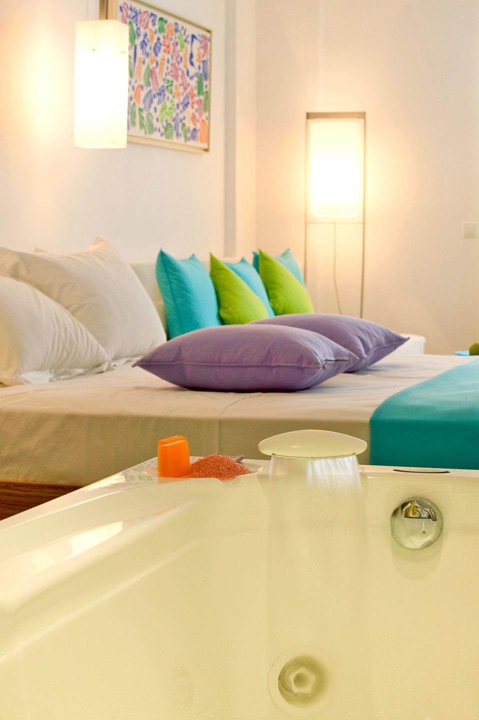 Petasos Beach Resort & Spa - Small Luxury Hotels Of The World Platys Gialos  Luaran gambar