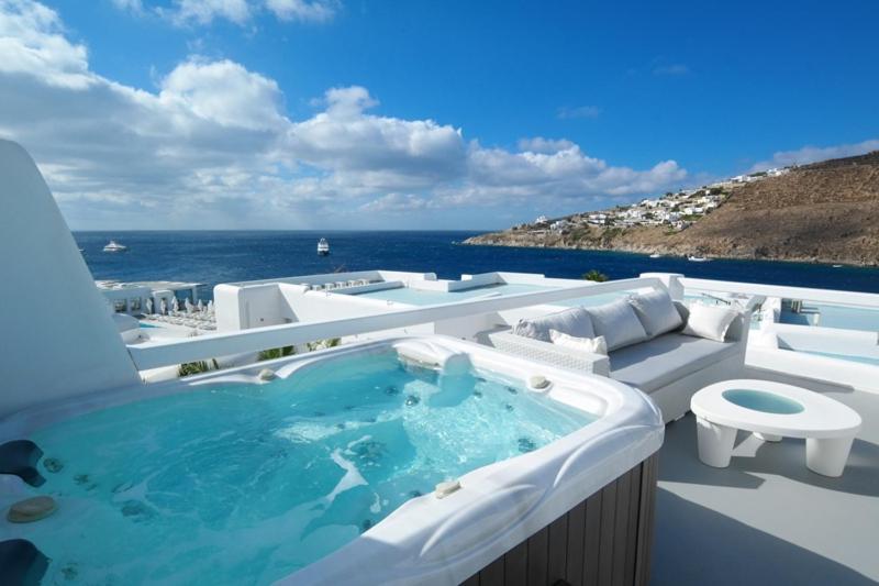 Petasos Beach Resort & Spa - Small Luxury Hotels Of The World Platys Gialos  Luaran gambar