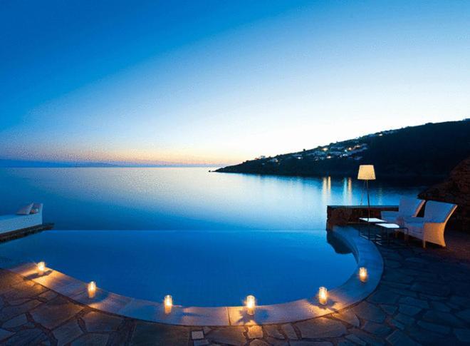 Petasos Beach Resort & Spa - Small Luxury Hotels Of The World Platys Gialos  Luaran gambar