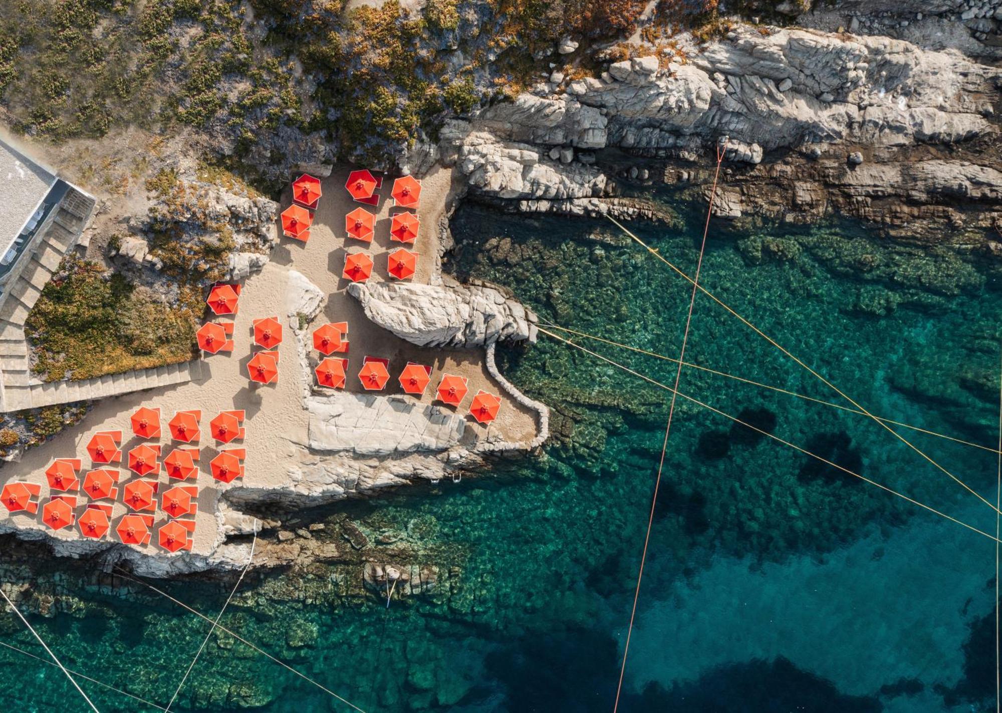 Petasos Beach Resort & Spa - Small Luxury Hotels Of The World Platys Gialos  Luaran gambar