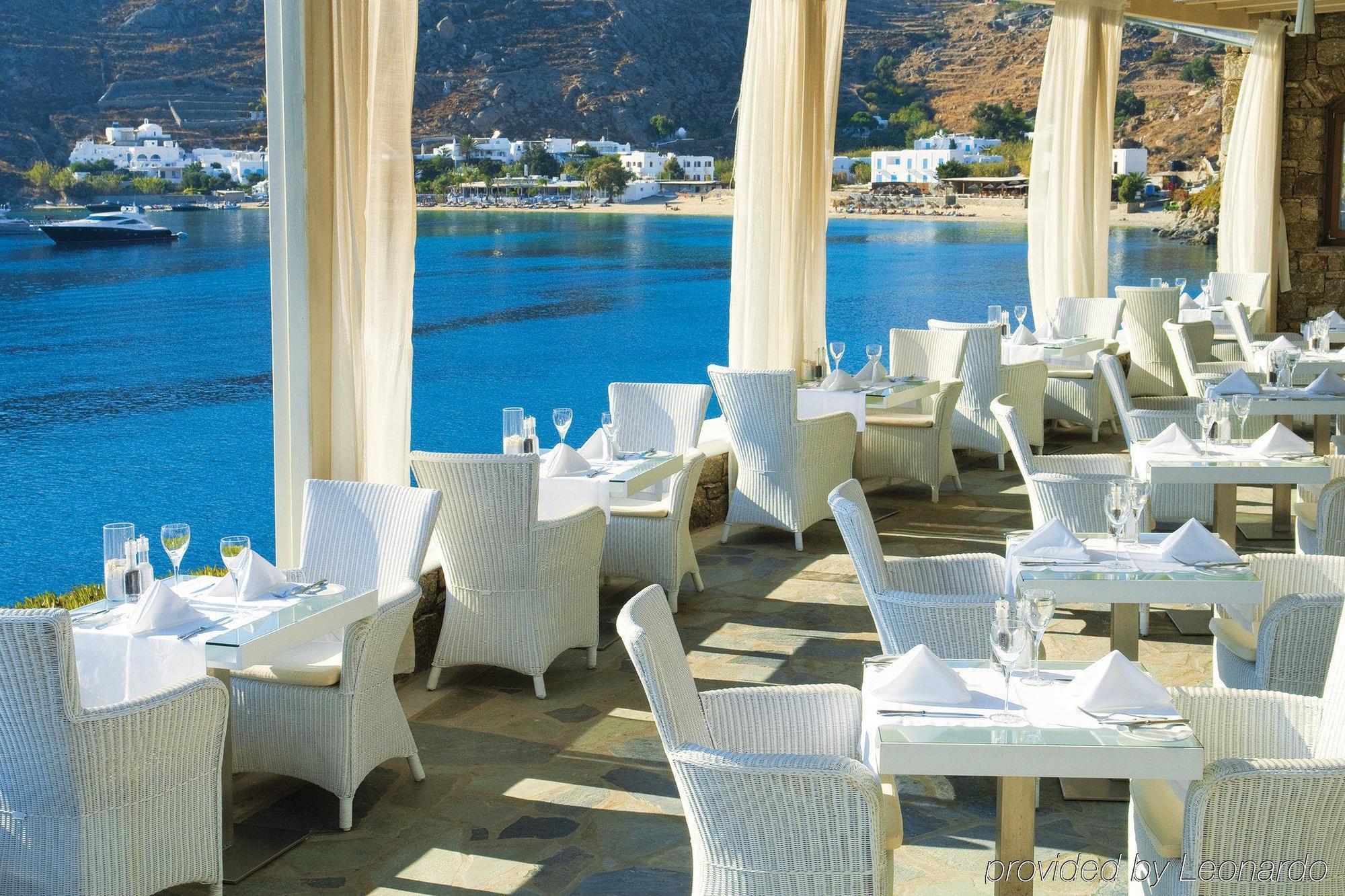 Petasos Beach Resort & Spa - Small Luxury Hotels Of The World Platys Gialos  Restoran gambar