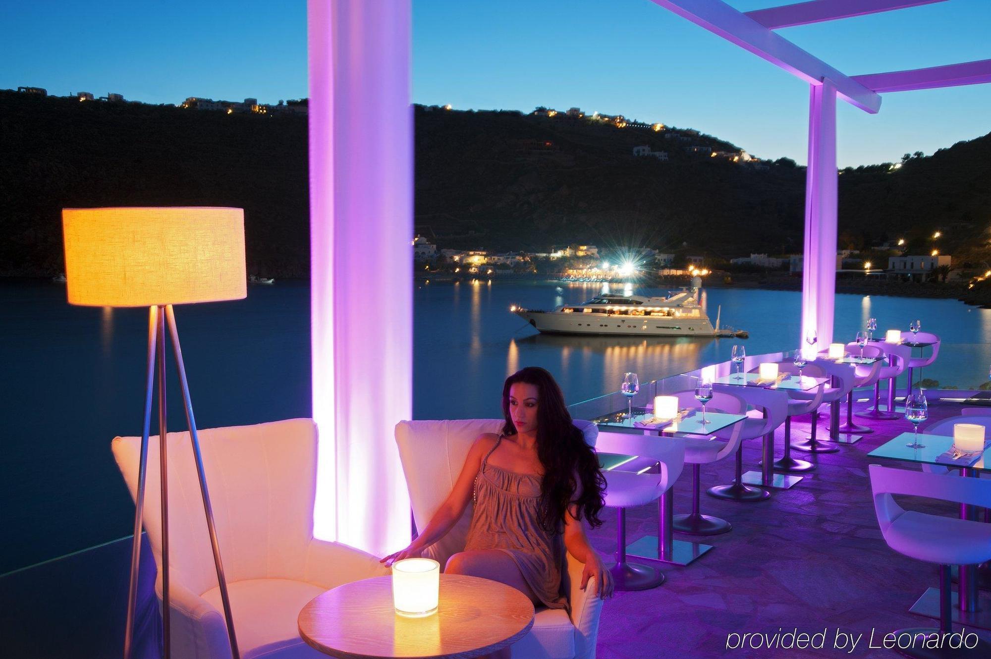 Petasos Beach Resort & Spa - Small Luxury Hotels Of The World Platys Gialos  Restoran gambar