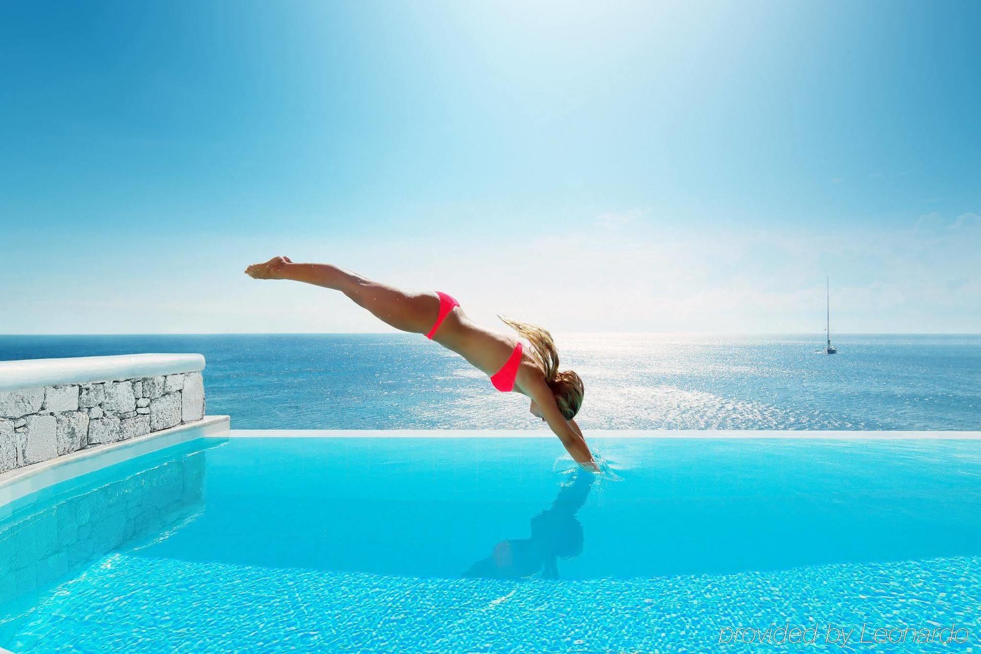 Petasos Beach Resort & Spa - Small Luxury Hotels Of The World Platys Gialos  Luaran gambar