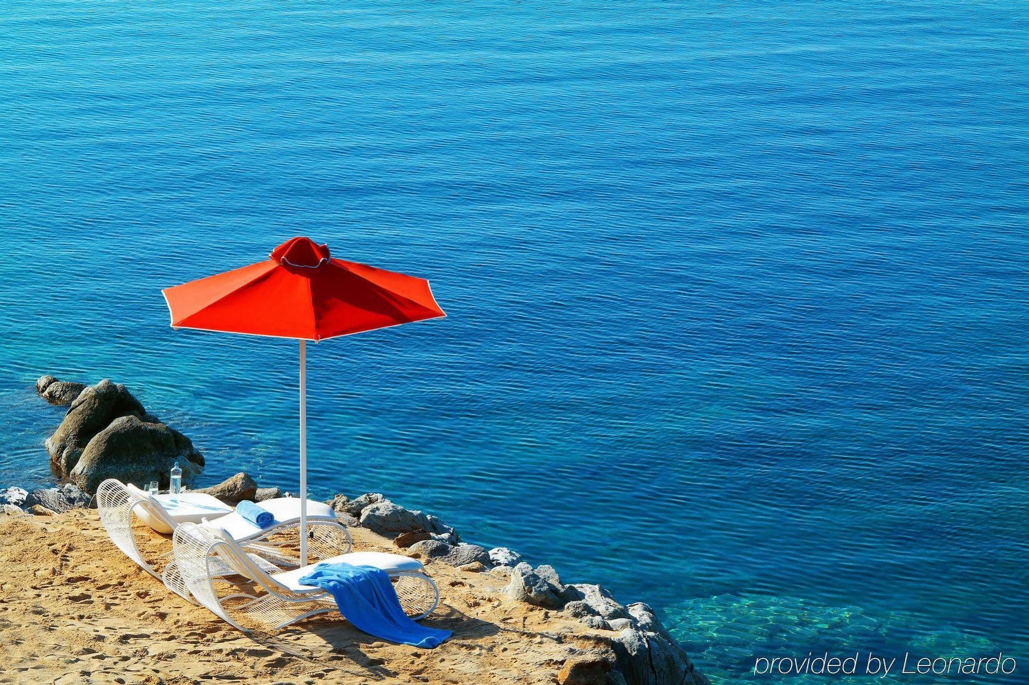 Petasos Beach Resort & Spa - Small Luxury Hotels Of The World Platys Gialos  Luaran gambar