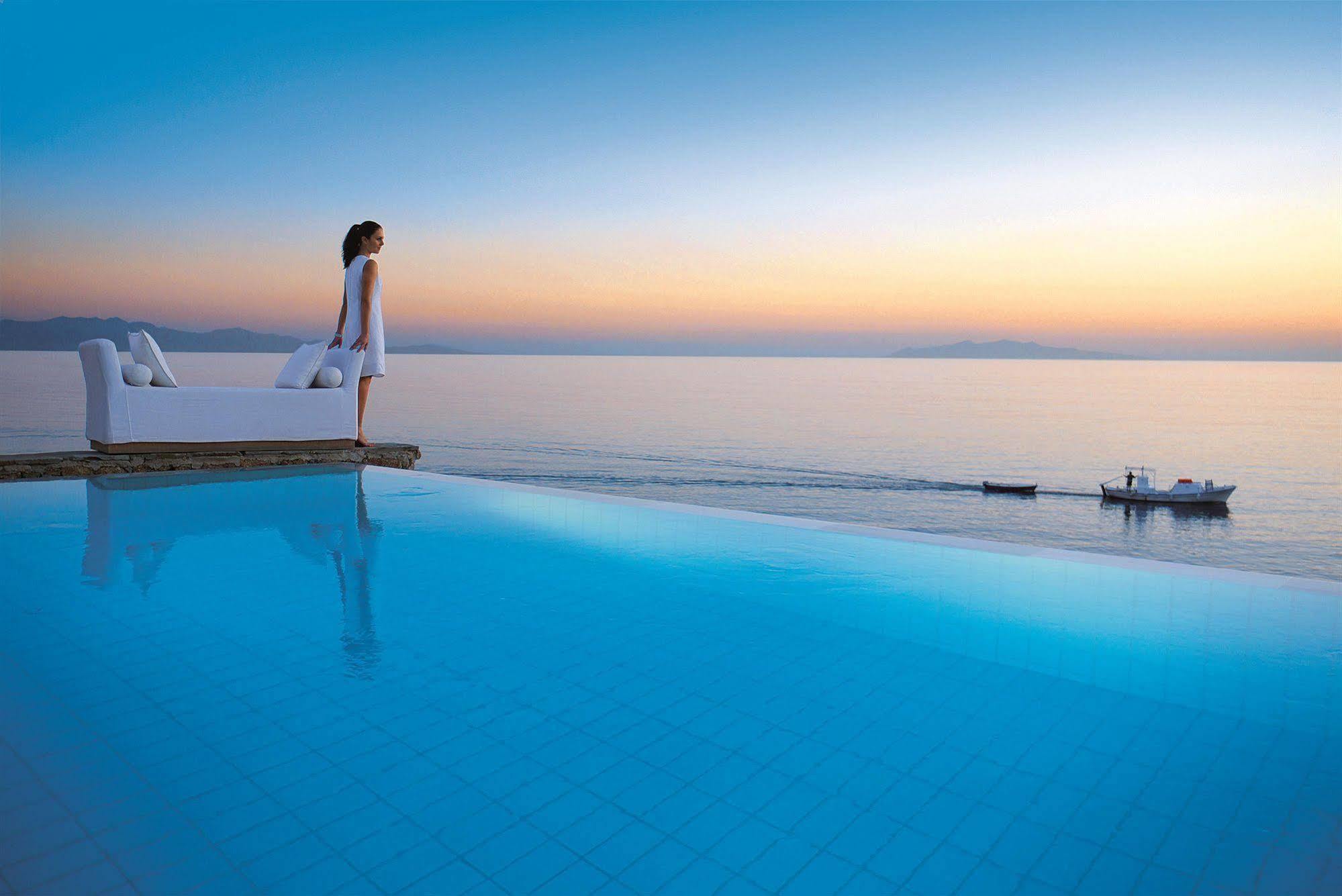 Petasos Beach Resort & Spa - Small Luxury Hotels Of The World Platys Gialos  Luaran gambar